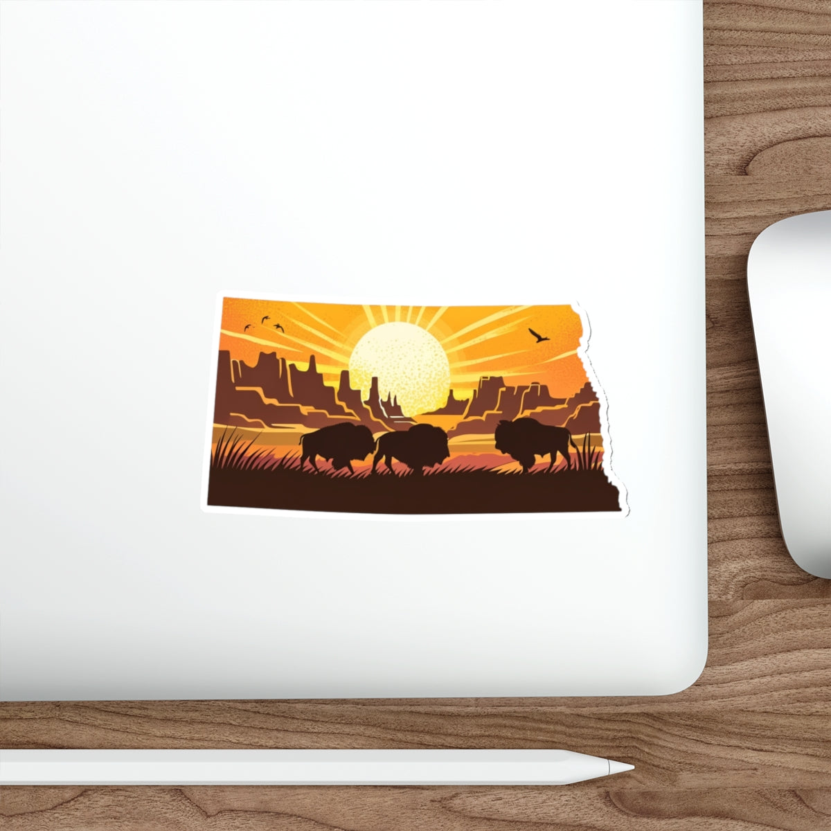 Dakota Sunset – Premium Die-Cut Sticker