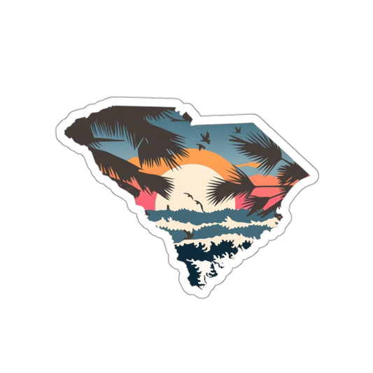 Palmetto Coast – Premium Die-Cut Sticker