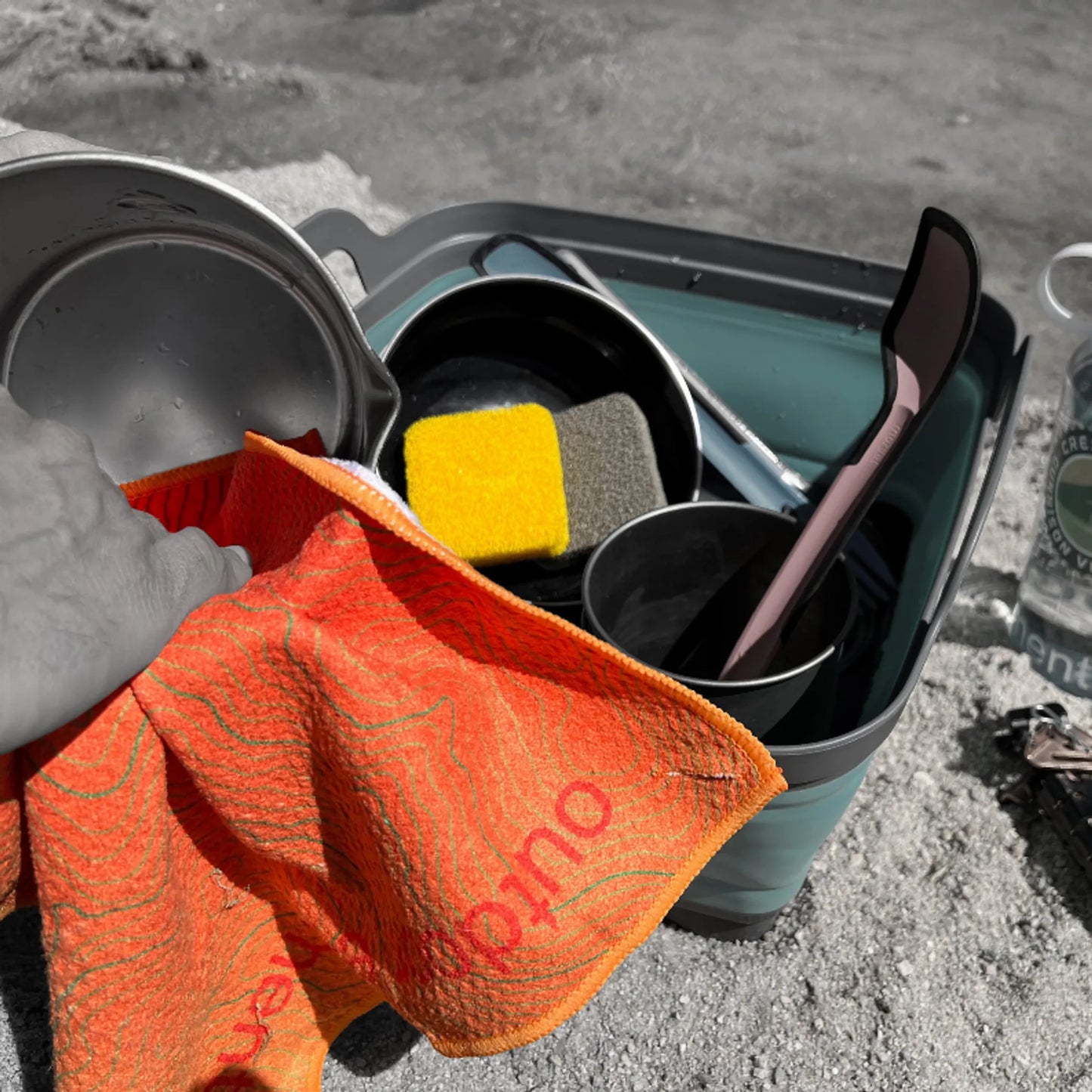 Camp Kitchen Cleaning Kit | Outdoor Camping Essentials