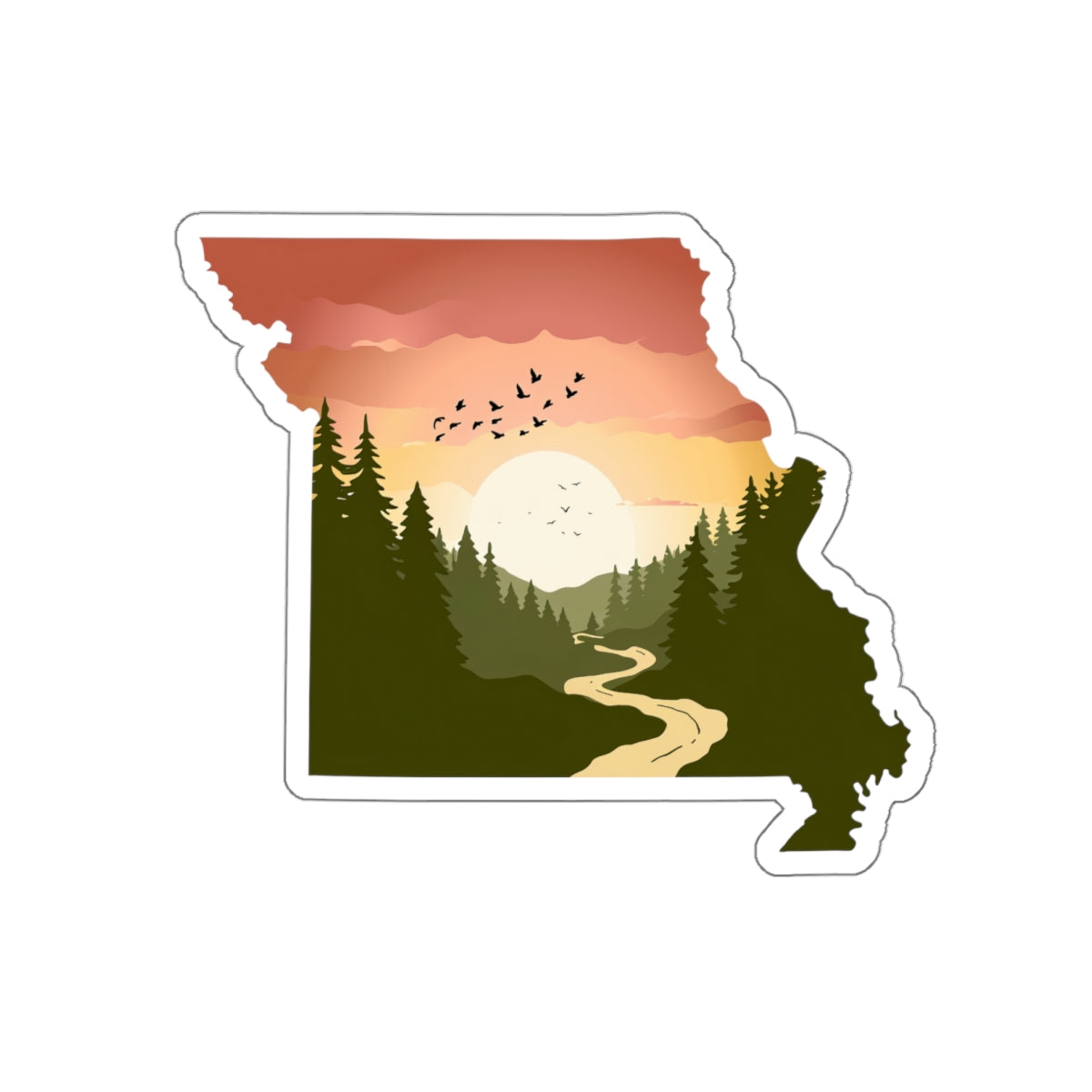 Missouri Wilderness – Premium Die-Cut Sticker