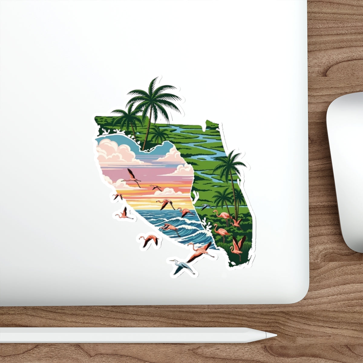 Florida Sunset – Premium Die-Cut Sticker