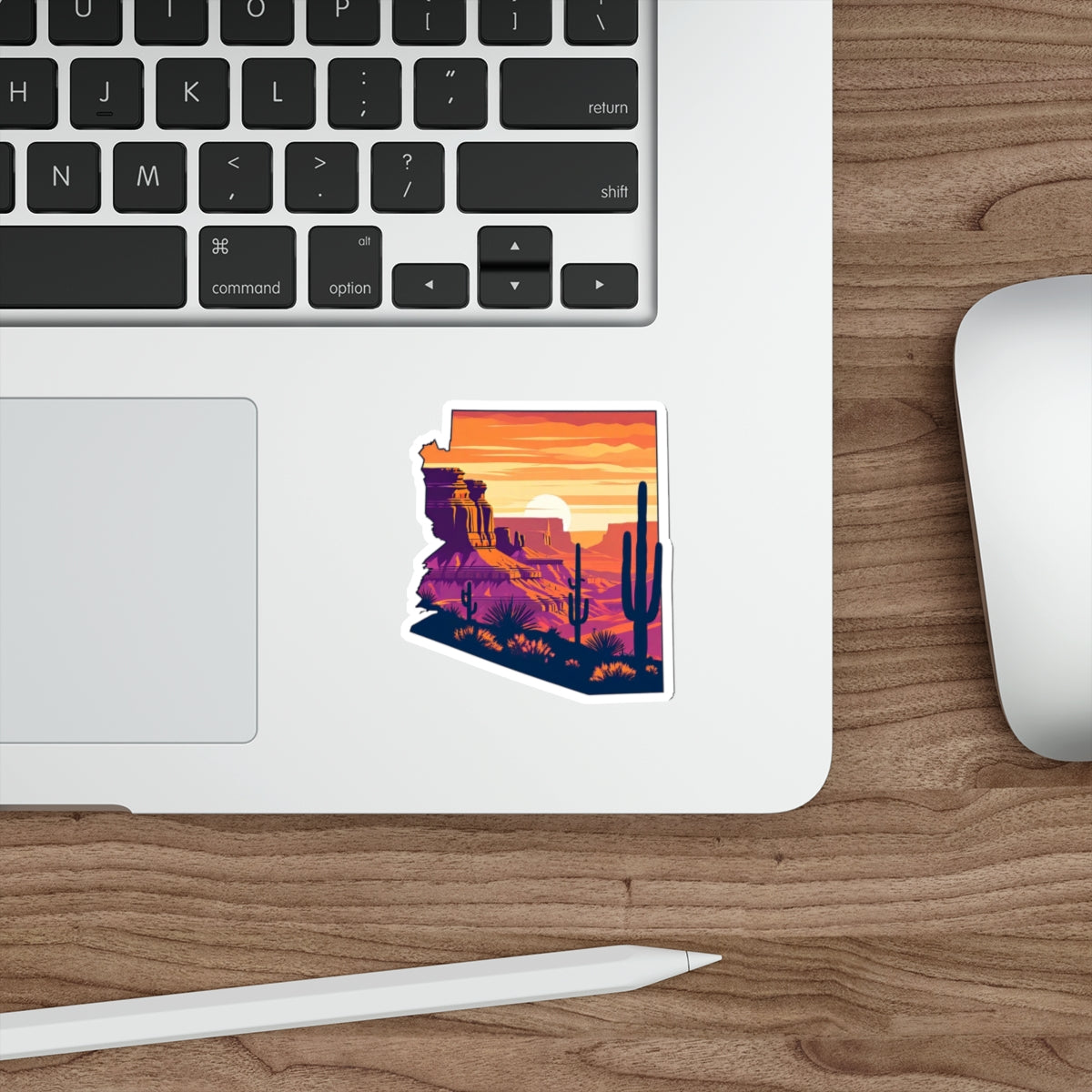 Desert Glow – Premium Die-Cut Sticker
