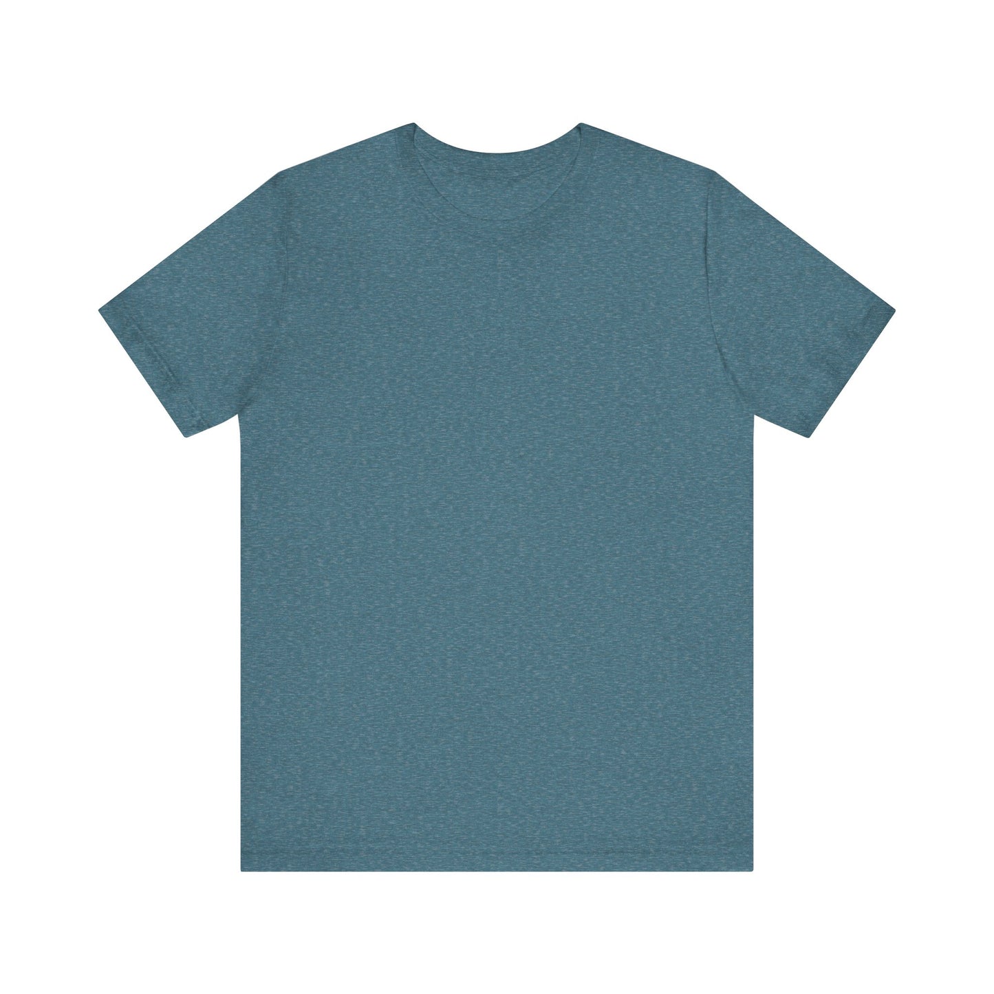 Loon & Lager Tee | Campfire Dock Scene with Canoes, Cooler, and Beer Sign - Playful Northern Lake Night Graphic Back Tee (BC3001)