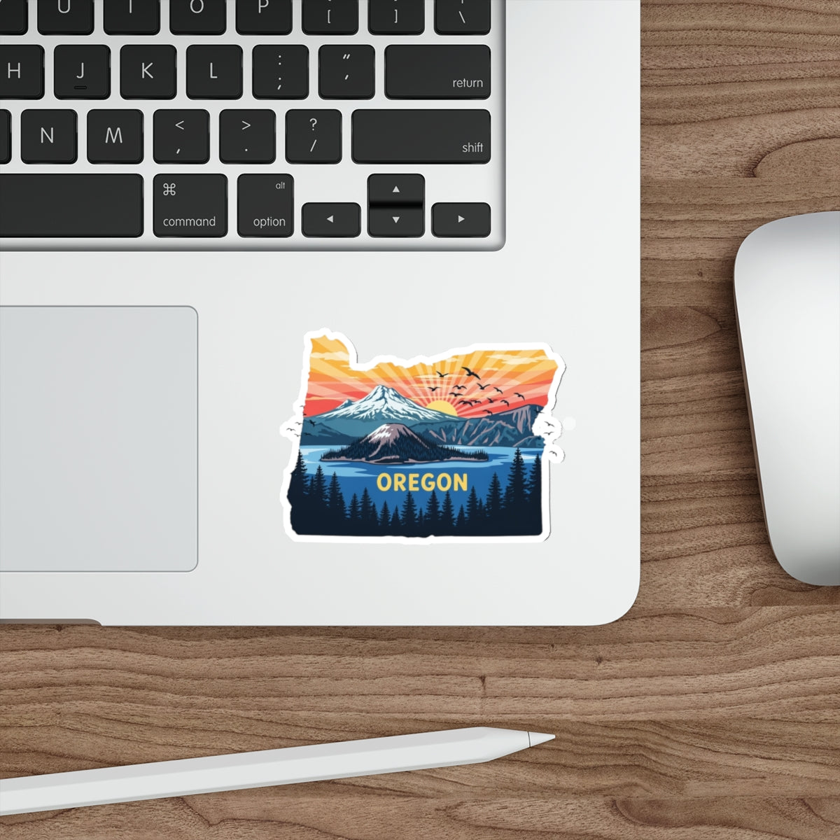Peaks of Oregon – Premium Die-Cut Sticker