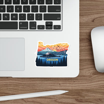 Peaks of Oregon – Premium Die-Cut Sticker