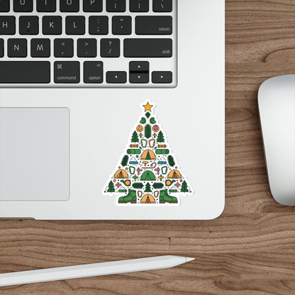 Camp Tree Die-Cut Sticker