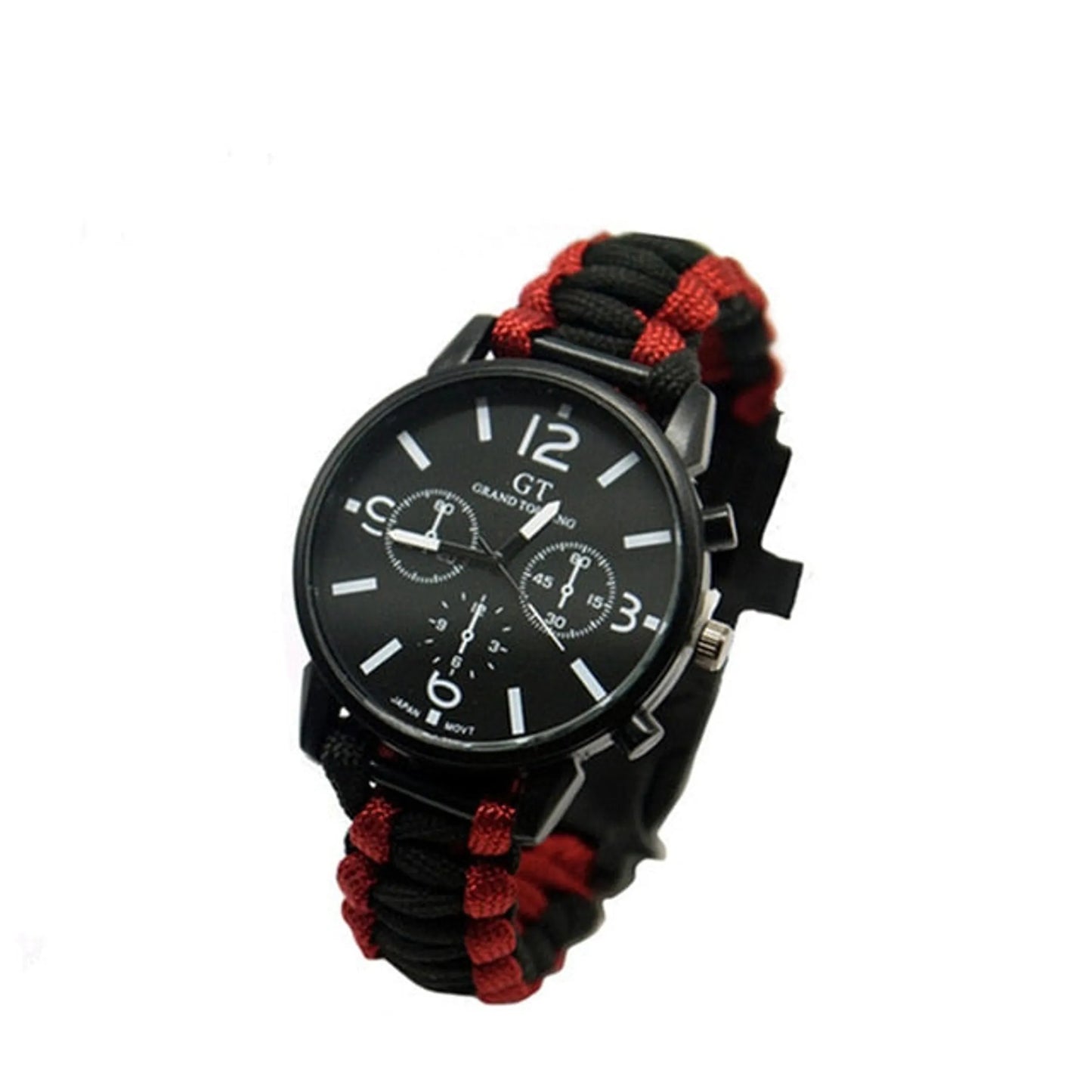 Outdoor Multi-Function Camping Survival Watch | Bracelet Tools with LED Light | Outdoor Camping Essentials