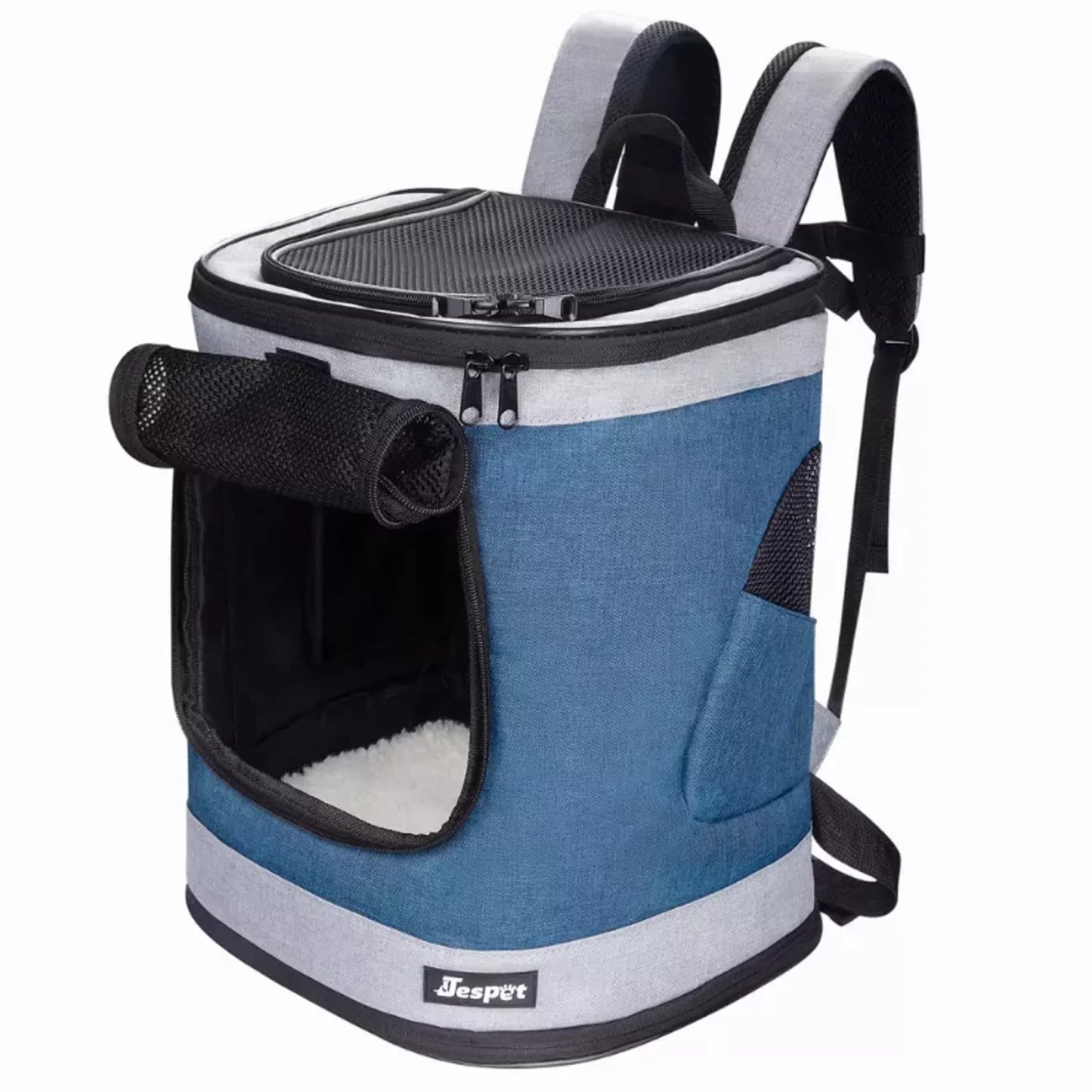 JESPET Pet Backpack Carrier for Small Dog, Puppy, Soft Carrier Backpack | Ideal for Traveling, Hiking, Walking and Outdoor Activities with Family