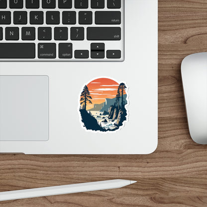 Pacific Cliffs – Premium Die-Cut Sticker
