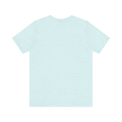 Alpine Reflection Tee | Minimal Mountain Scene with Forest and Lake - Bold Nature Graphic T-Shirt (BC3001)