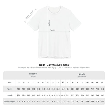 Alpine Reflection Tee | Minimal Mountain Scene with Forest and Lake - Bold Nature Graphic T-Shirt (BC3001)