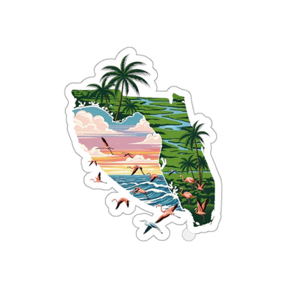 Florida Sunset – Premium Die-Cut Sticker