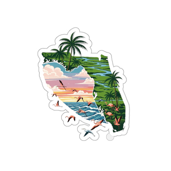 Florida Sunset – Premium Die-Cut Sticker