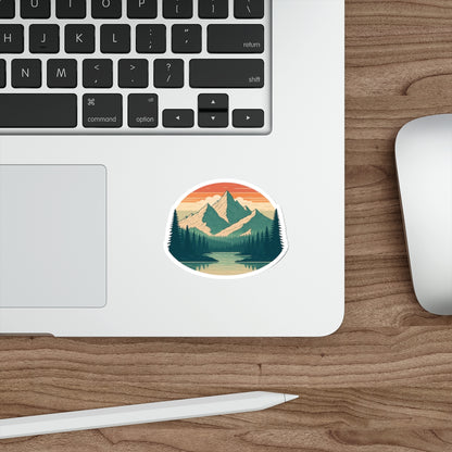 Mountain Echo – Premium Die-Cut Sticker