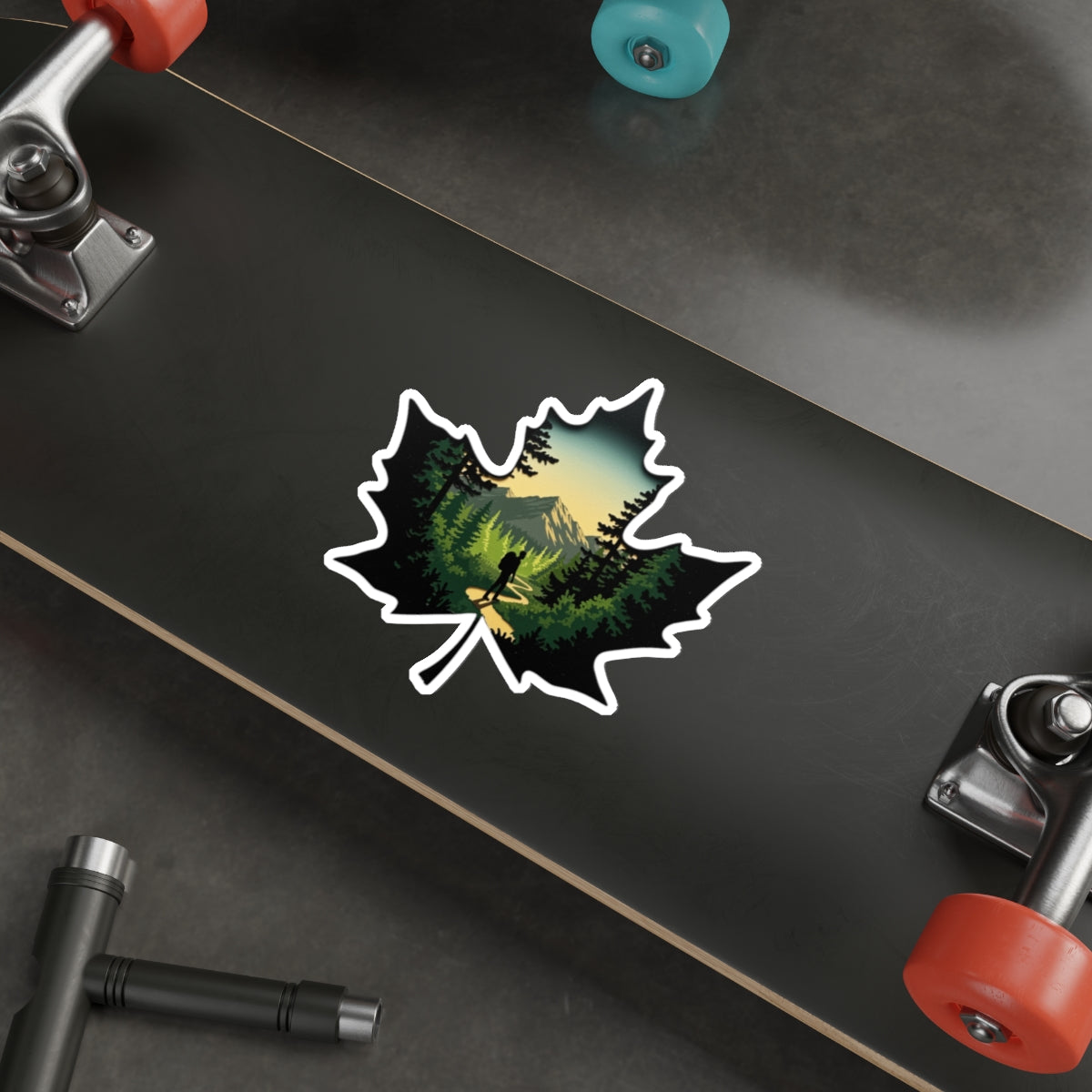 Maple Trail – Premium Die-Cut Sticker