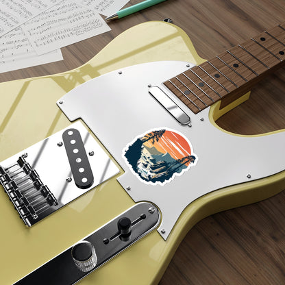 Pacific Cliffs – Premium Die-Cut Sticker