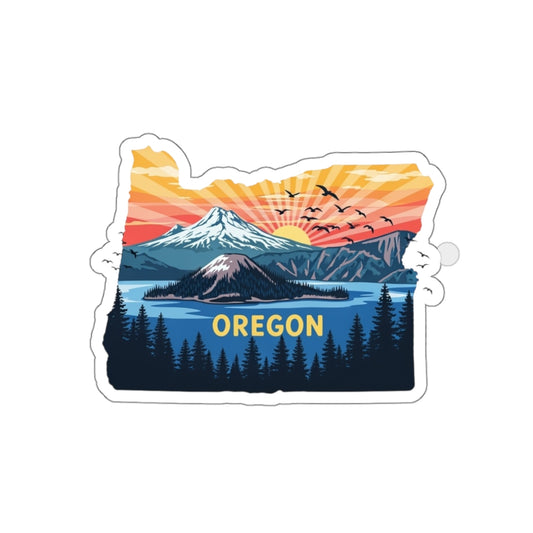 Peaks of Oregon – Premium Die-Cut Sticker