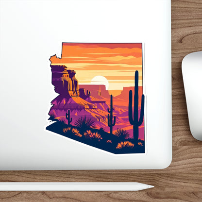 Desert Glow – Premium Die-Cut Sticker