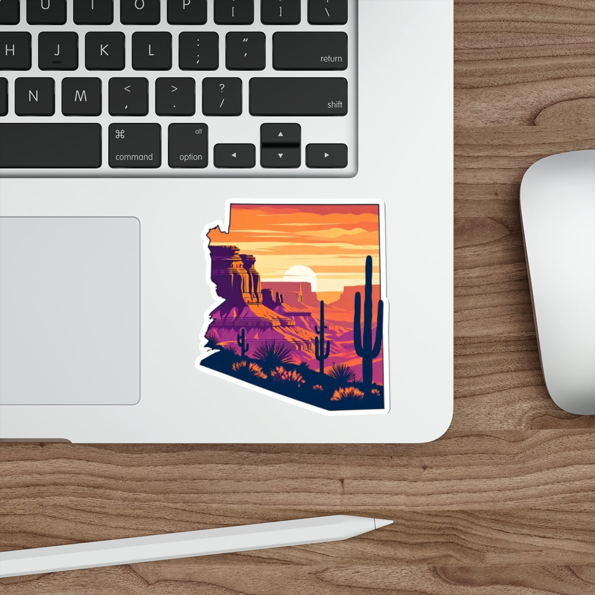 Desert Glow – Premium Die-Cut Sticker