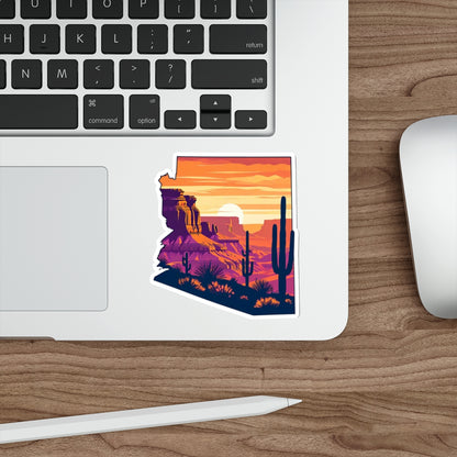 Desert Glow – Premium Die-Cut Sticker