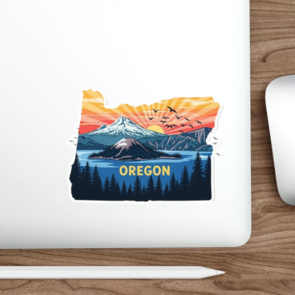 Peaks of Oregon – Premium Die-Cut Sticker