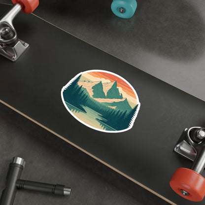 Mountain Echo – Premium Die-Cut Sticker
