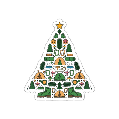 Camp Tree Die-Cut Sticker