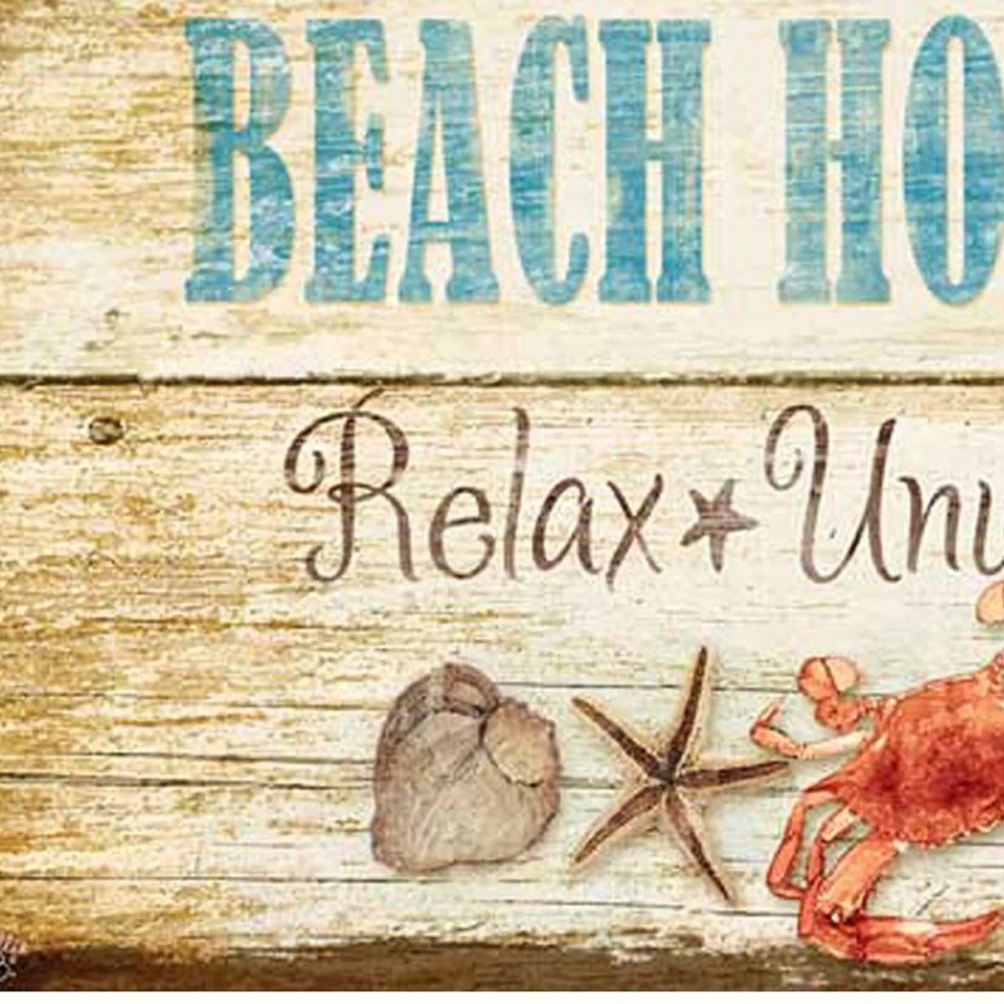 Beach House Rules White Framed Print Wall Art | Beach-Inspired Wall Decor