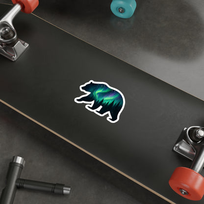 Aurora Bear Die-Cut Sticker
