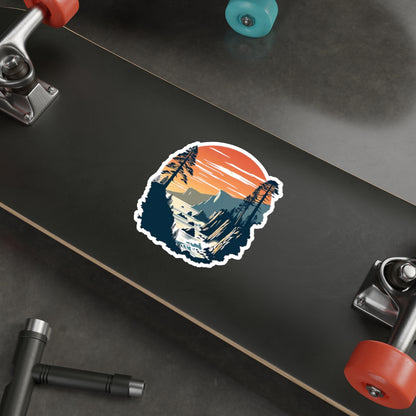 Pacific Cliffs – Premium Die-Cut Sticker