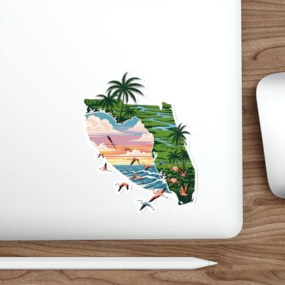 Florida Sunset – Premium Die-Cut Sticker