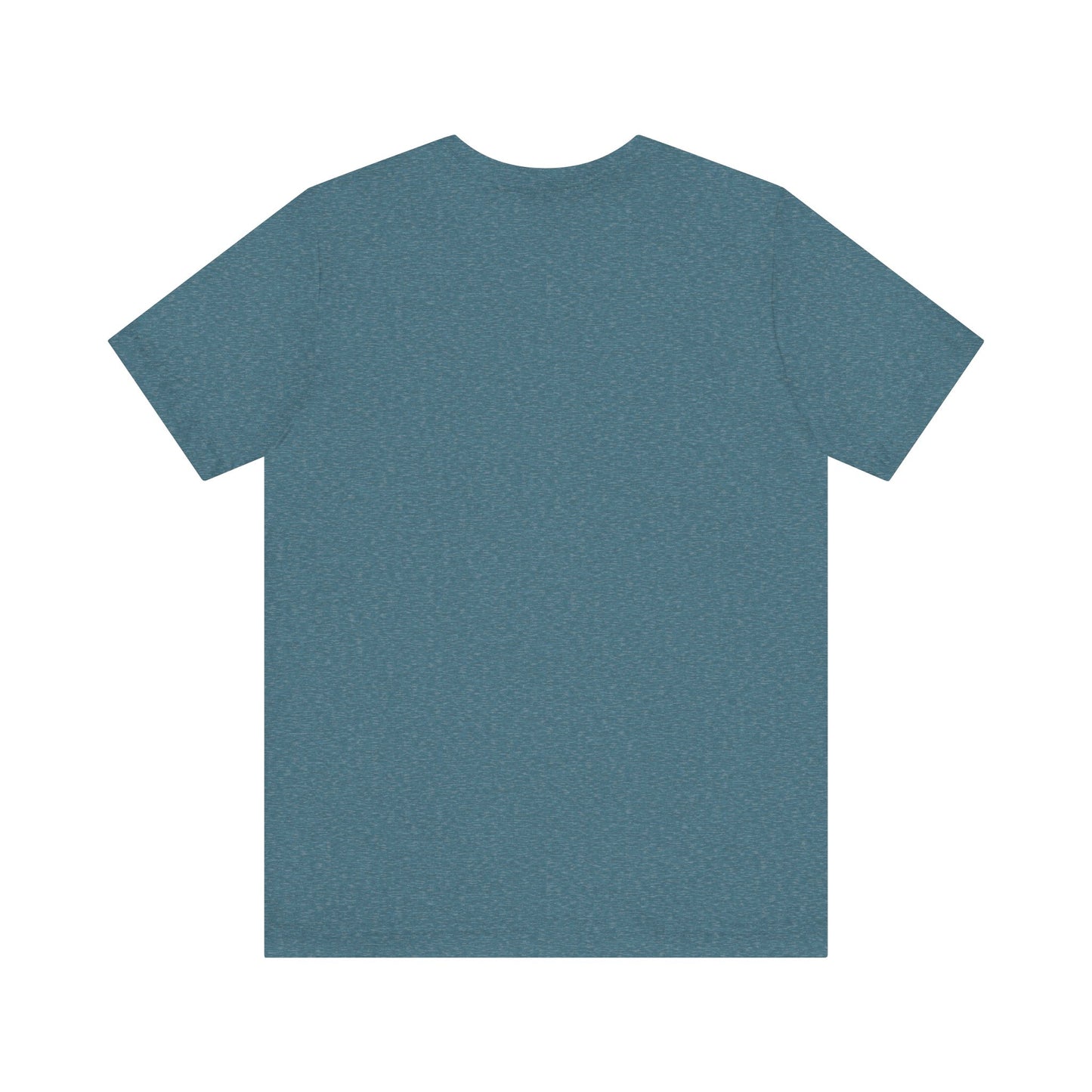 Alpine Reflection Tee | Minimal Mountain Scene with Forest and Lake - Bold Nature Graphic T-Shirt (BC3001)