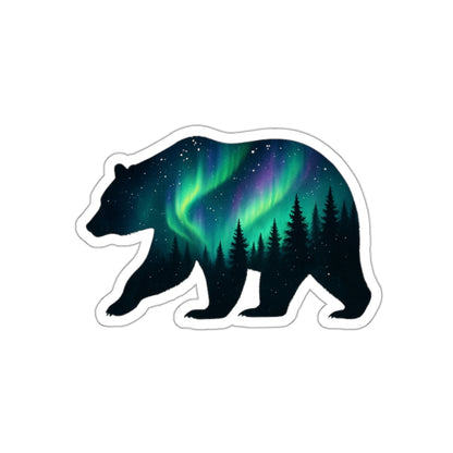Aurora Bear Die-Cut Sticker