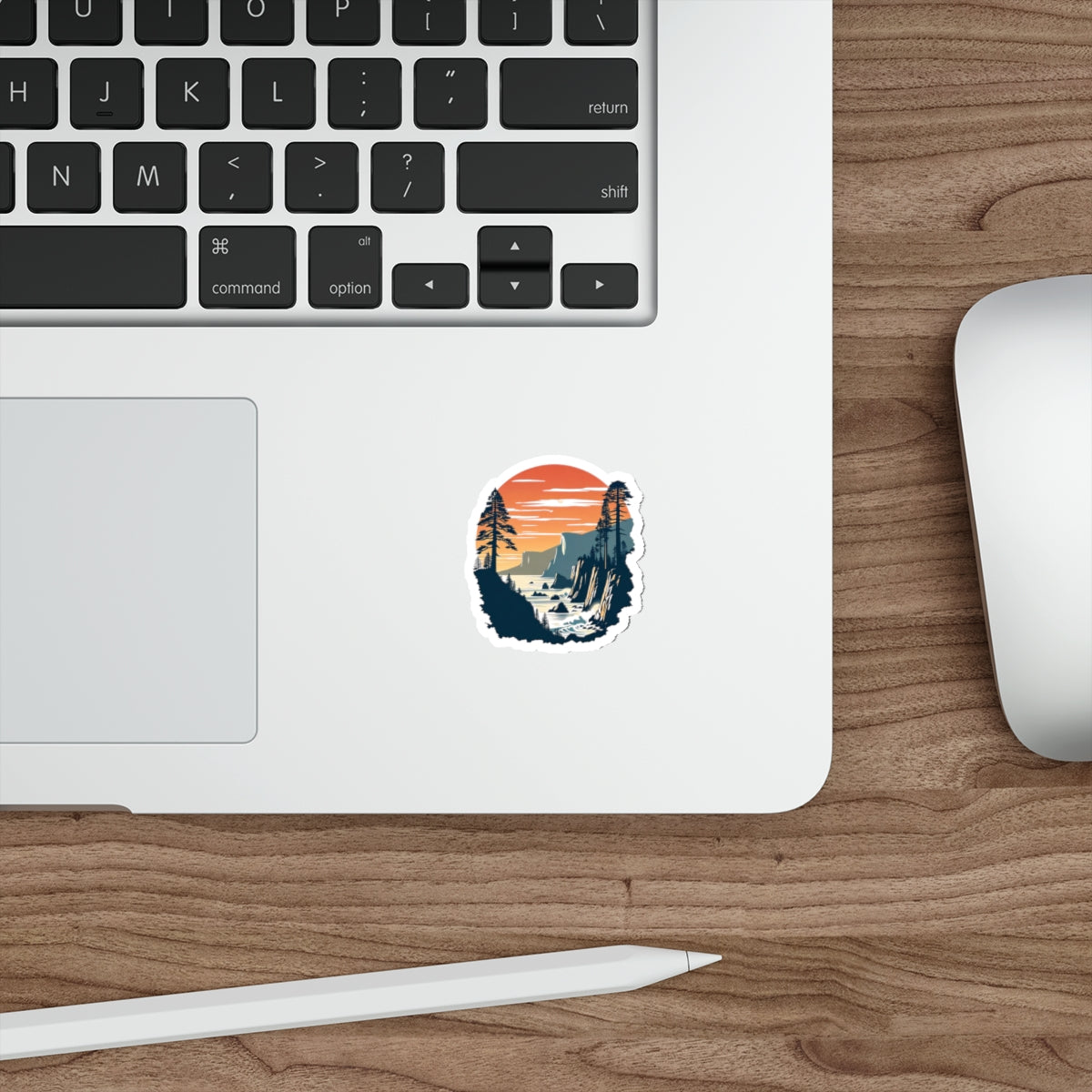 Pacific Cliffs – Premium Die-Cut Sticker