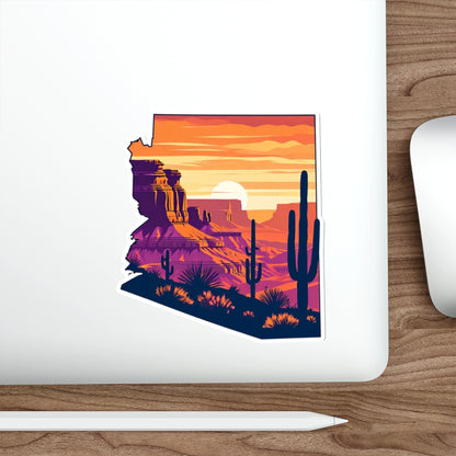 Desert Glow – Premium Die-Cut Sticker