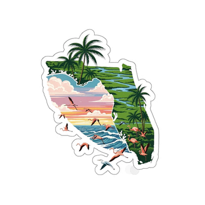Florida Sunset – Premium Die-Cut Sticker