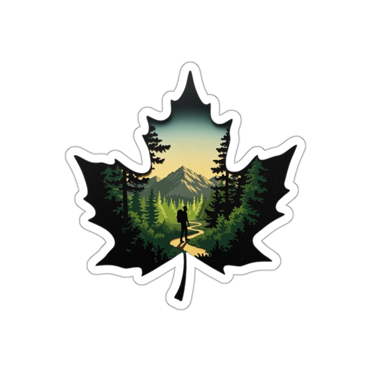 Maple Trail – Premium Die-Cut Sticker