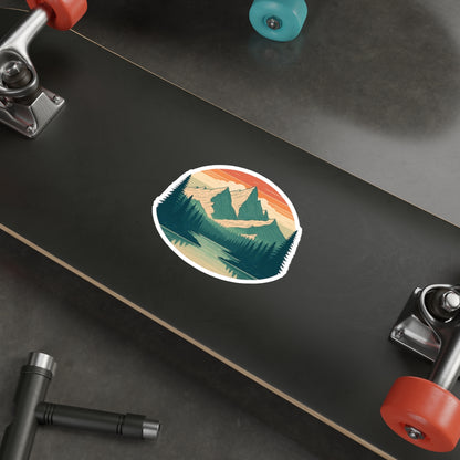 Mountain Echo – Premium Die-Cut Sticker