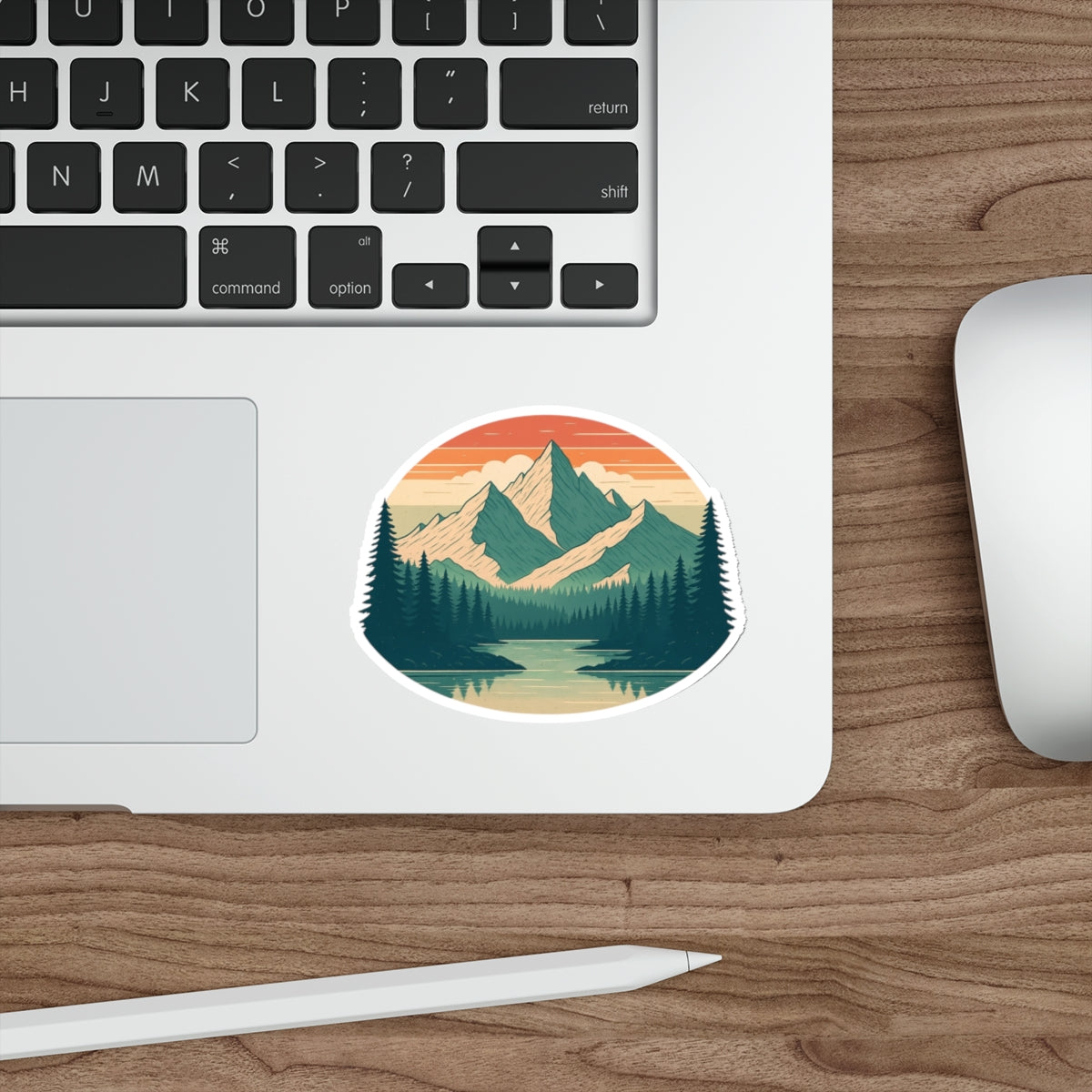 Mountain Echo – Premium Die-Cut Sticker