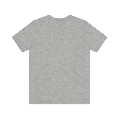 Alpine Reflection Tee | Minimal Mountain Scene with Forest and Lake - Bold Nature Graphic T-Shirt (BC3001)