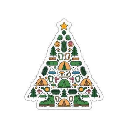 Camp Tree Die-Cut Sticker