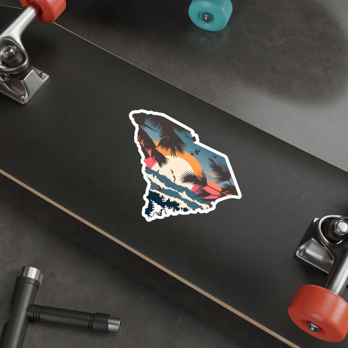 Palmetto Coast – Premium Die-Cut Sticker